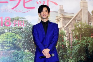 『ピーターラビット』ジャパンプレミア試写会＆ウサギまみれイベントに登場した千葉雄大