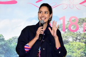 『ピーターラビット』ジャパンプレミア試写会＆ウサギまみれイベントに登場した森泉