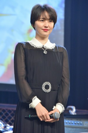 ONWARD presents 新感線☆RS『メタルマクベス』Produced by TBS 制作発表記者会見に登場した長澤まさみ