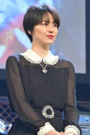 ONWARD presents 新感線☆RS『メタルマクベス』Produced by TBS 制作発表記者会見に登場した長澤まさみ