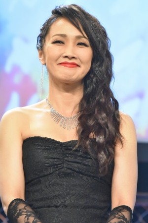 ONWARD presents 新感線☆RS『メタルマクベス』Produced by TBS 制作発表記者会見に登場した濱田めぐみ