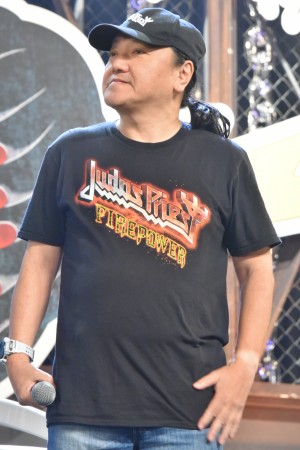 ONWARD presents 新感線☆RS『メタルマクベス』Produced by TBS 制作発表記者会見に登場したいのうえひでのり