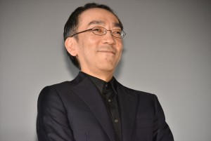 『蝶の眠り』初日舞台挨拶に登壇した新垣隆