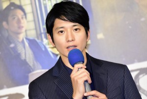 土曜時代ドラマ『そろばん侍 風の市兵衛』試写会に登場した向井理