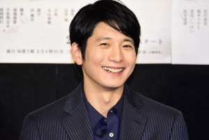 土曜時代ドラマ『そろばん侍 風の市兵衛』試写会に登場した向井理