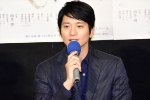 土曜時代ドラマ『そろばん侍 風の市兵衛』試写会に登場した向井理