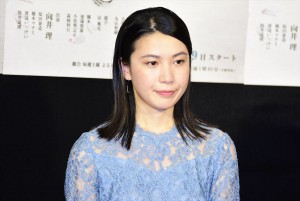 土曜時代ドラマ『そろばん侍 風の市兵衛』試写会に登場した村川絵梨
