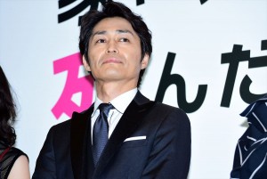 『家に帰ると妻が必ず死んだふりをしています。』完成披露試写会に登壇した安田顕