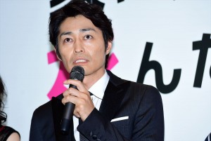 『家に帰ると妻が必ず死んだふりをしています。』完成披露試写会に登壇した安田顕