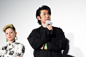 『Vision』完成披露イベントに登壇した永瀬正敏