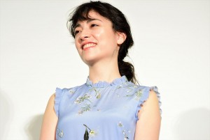 『Vision』完成披露イベントに登壇した美波