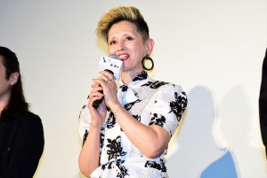 『Vision』完成披露イベントに登壇した夏木マリ