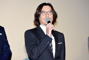 『のみとり侍』初日舞台挨拶に登壇した豊川悦司