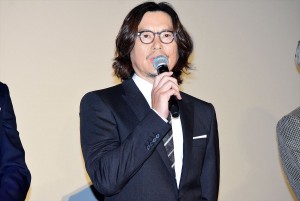 『のみとり侍』初日舞台挨拶に登壇した豊川悦司