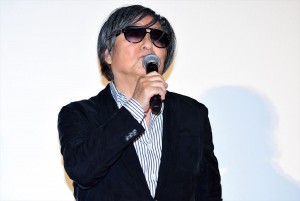 『のみとり侍』初日舞台挨拶に登壇した鶴橋康夫監督
