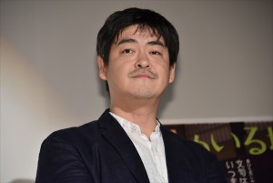 『モリのいる場所』初日舞台挨拶に登壇した沖田修一監督