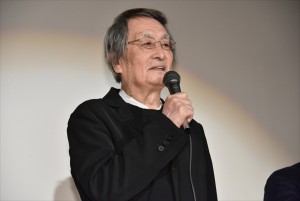 『モリのいる場所』初日舞台挨拶に登壇した山崎努
