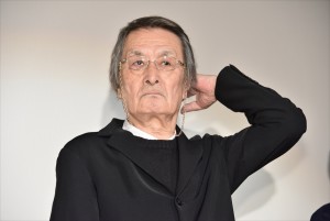 『モリのいる場所』初日舞台挨拶に登壇した山崎努