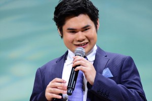 辻井伸行、『羊と鋼の森』完成披露試写会に登場