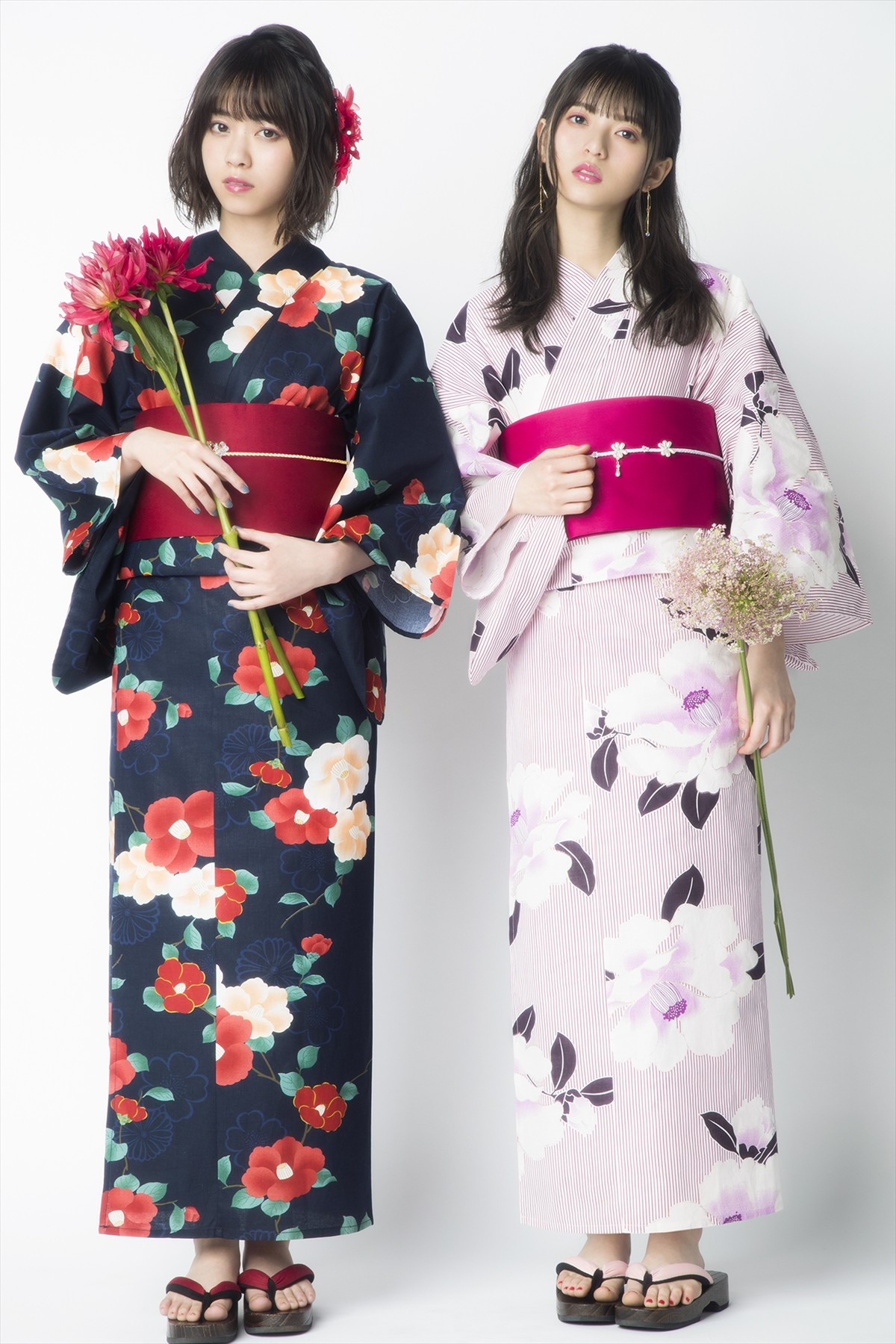写真）西野七瀬＆齋藤飛鳥、色気を解禁!? 艶やかな浴衣姿披露