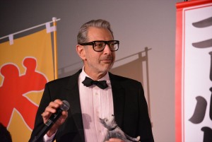 映画『犬ヶ島』来日記念舞台挨拶に登壇したジェフ・ゴールドブラム