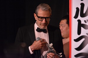 映画『犬ヶ島』来日記念舞台挨拶に登壇したジェフ・ゴールドブラム