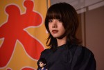 映画『犬ヶ島』来日記念舞台挨拶に登壇した池田エライザ