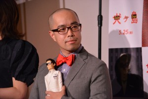 映画『犬ヶ島』来日記念舞台挨拶に登壇した伊藤晃