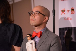 映画『犬ヶ島』来日記念舞台挨拶に登壇した伊藤晃