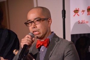 映画『犬ヶ島』来日記念舞台挨拶に登壇した伊藤晃