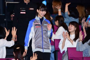 映画『OVER DRIVE』レディゴー！！スタート直前女性限定試写会に登壇した森川葵