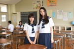 （左から）ドラマ『チア☆ダン』に出演する土屋太鳳、八木莉可子