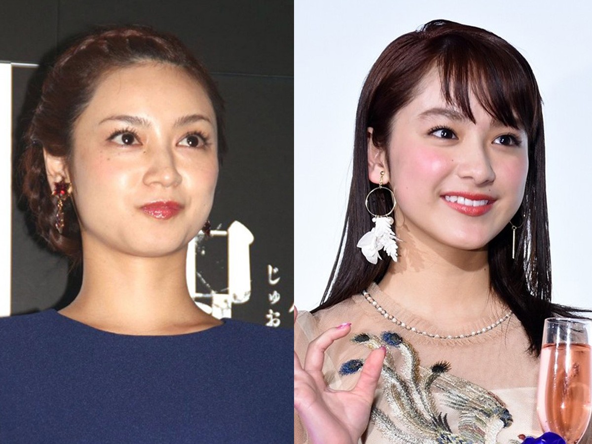 (左から)帰国した姉の平愛梨と念願の再会を果たした平祐奈