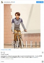 中国の雑誌「SuperELLE SUMMER ISSUE 2018」に登場！　※「片寄涼太」インスタグラム