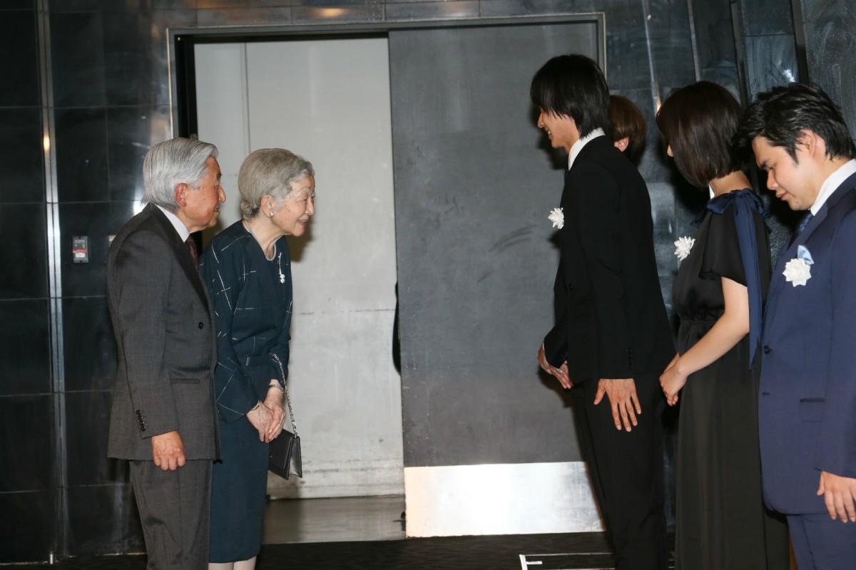 山崎賢人、天皇皇后両陛下と映画鑑賞「とても光栄な時間でした」