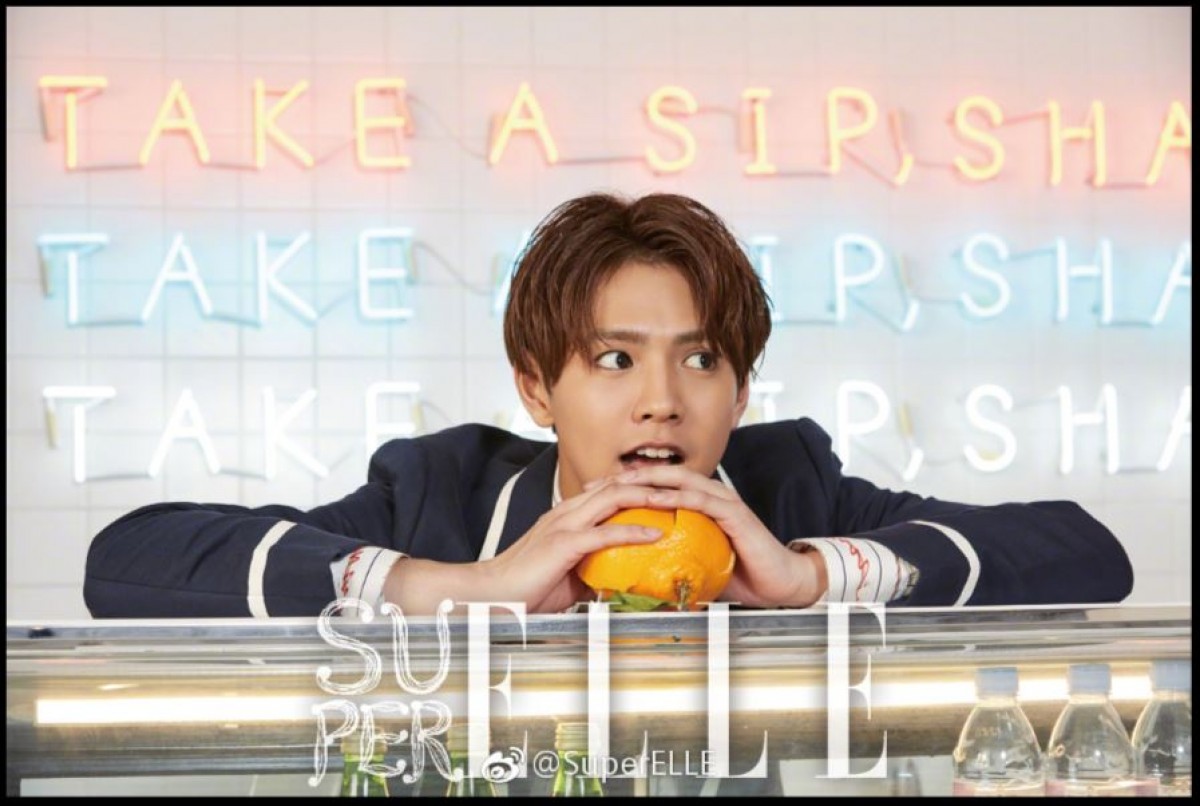 片寄涼太、食パン片手にキメ顔　日本人男性初の中国版ELLEに登場