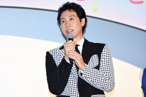 映画『恋は雨上がりのように』公開初日舞台挨拶に登壇した大泉洋