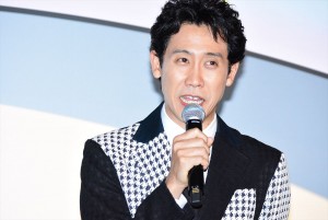 映画『恋は雨上がりのように』公開初日舞台挨拶に登壇した大泉洋