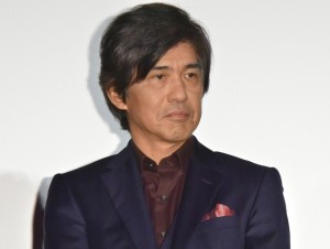 『友罪』公開記念舞台挨拶に出席した佐藤浩市