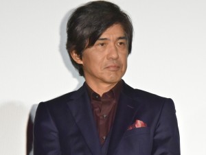 『友罪』公開記念舞台挨拶に出席した佐藤浩市