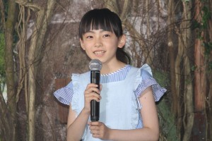 映画『ジュラシック・ワールド／炎の王国』記者会見に登壇した住田萌乃