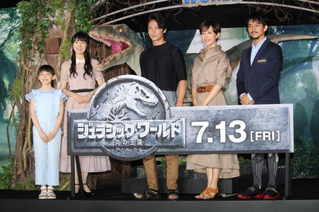 玉木宏が ジュラシック 主人公の吹き替え続投 前作からの変化を語る 18年5月28日 写真 クランクイン