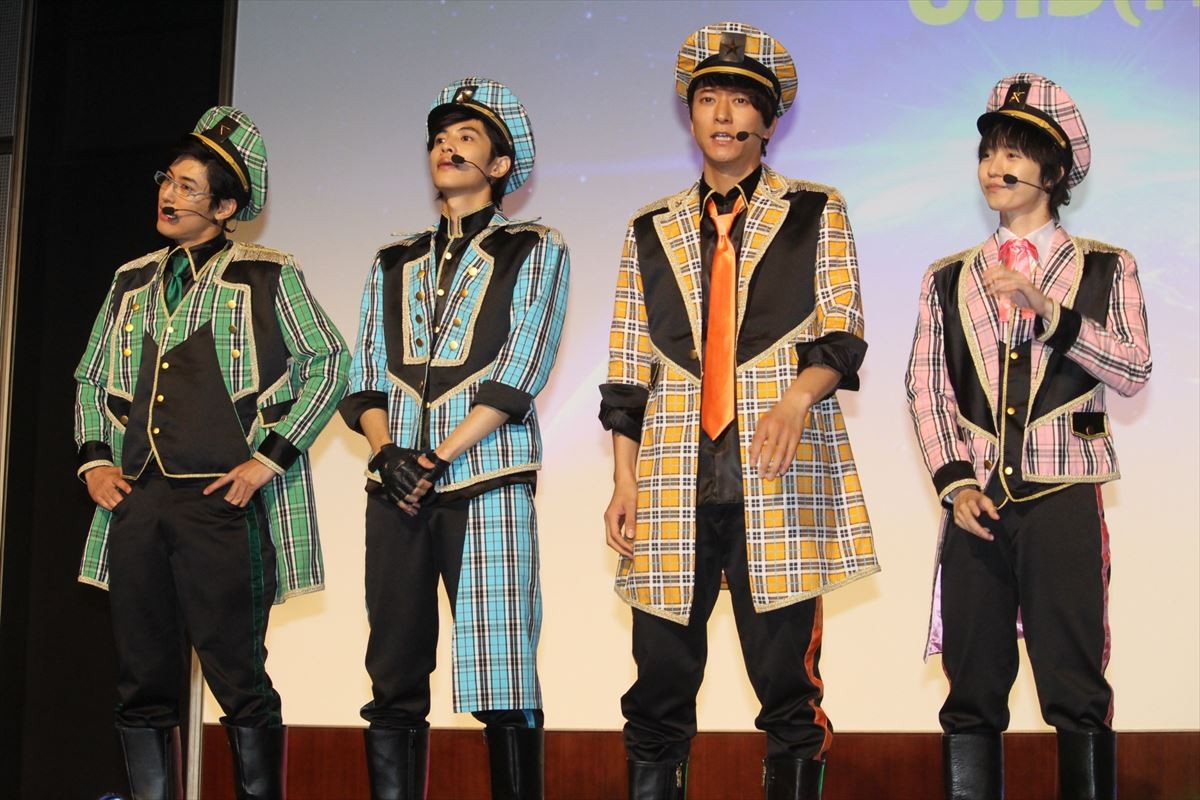志尊淳、4人組アイドルとして生歌披露「楽しめたらいいなと」