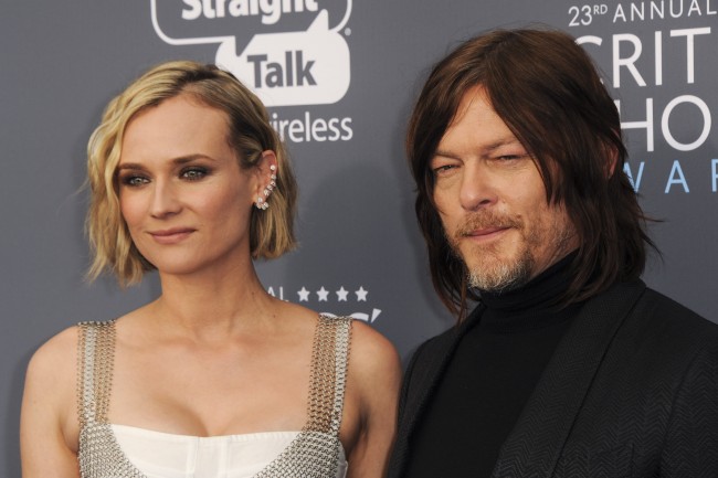 ダイアン・クルーガー、ノーマン・リーダス、 Diane Kruger、Norman Reedus