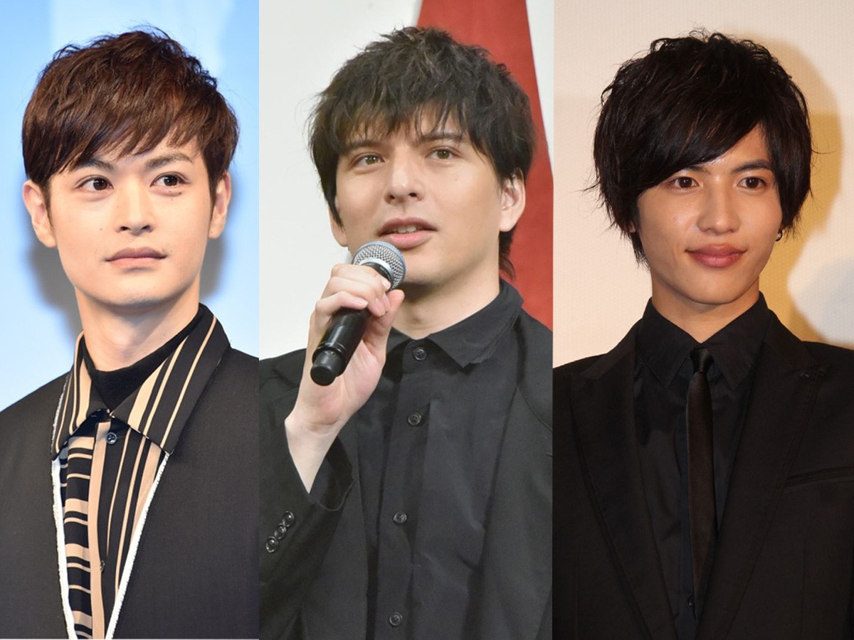 (左から)瀬戸康史、城田優、志尊淳