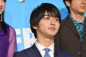 『虹色デイズ』完成披露試写会に登場した横浜流星