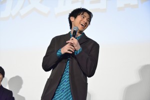 『虹色デイズ』完成披露試写会に登場した山田裕貴