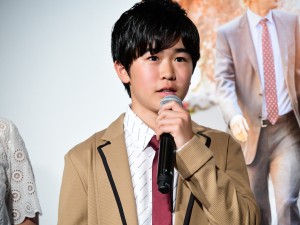 映画『ワンダー 君は太陽』のジャパンプレミアに出席した鈴木福