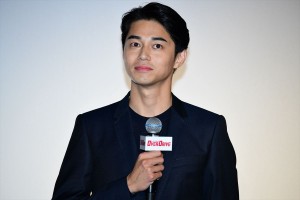 『OVER DRIVE』初日舞台挨拶に登壇した東出昌大