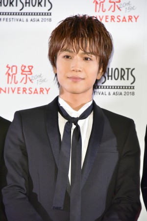 「ショートショート フィルムフェスティバル ＆ アジア 2018」レッドカーペットイベントに登場した岩田剛典